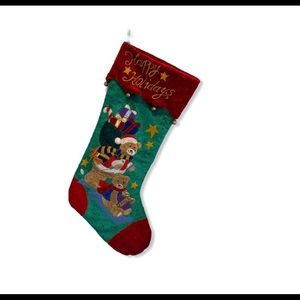 Holiday Christmas Stocking Teddy Bears
